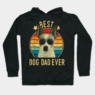 Best Dog Dad Ever Rat Terrier Father'S Day Hoodie